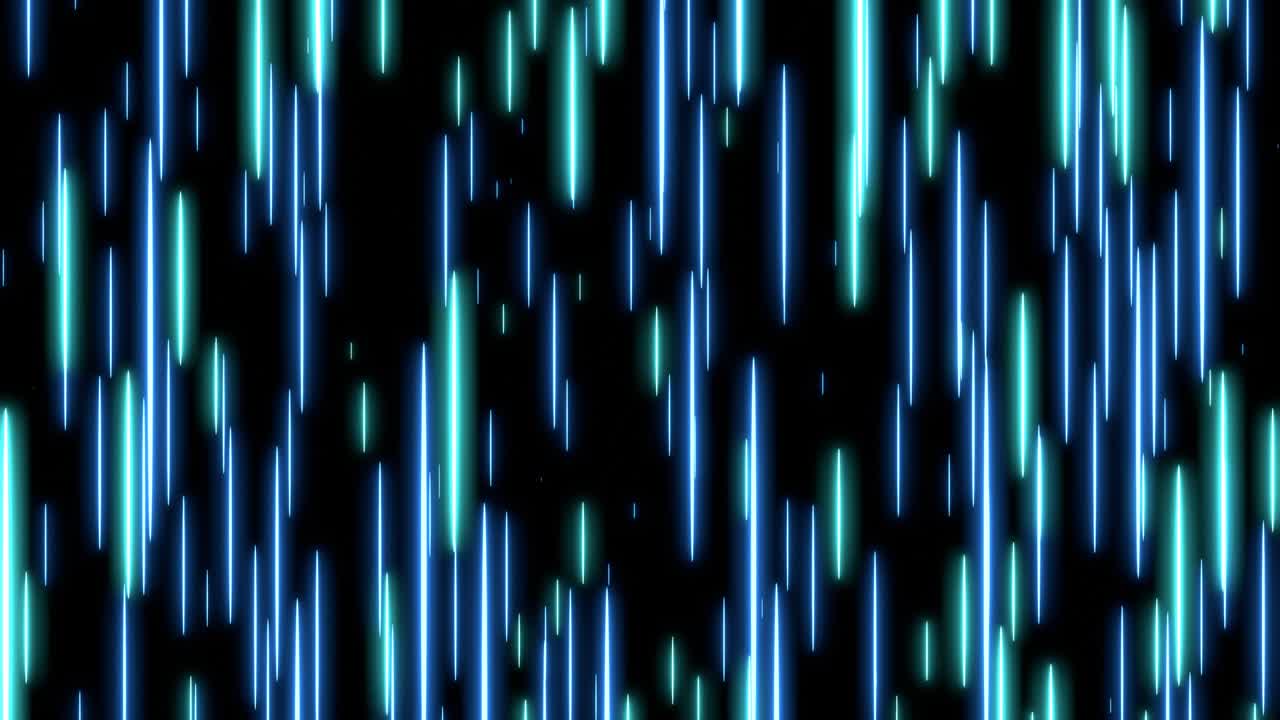 Blue speed light abstract background.
