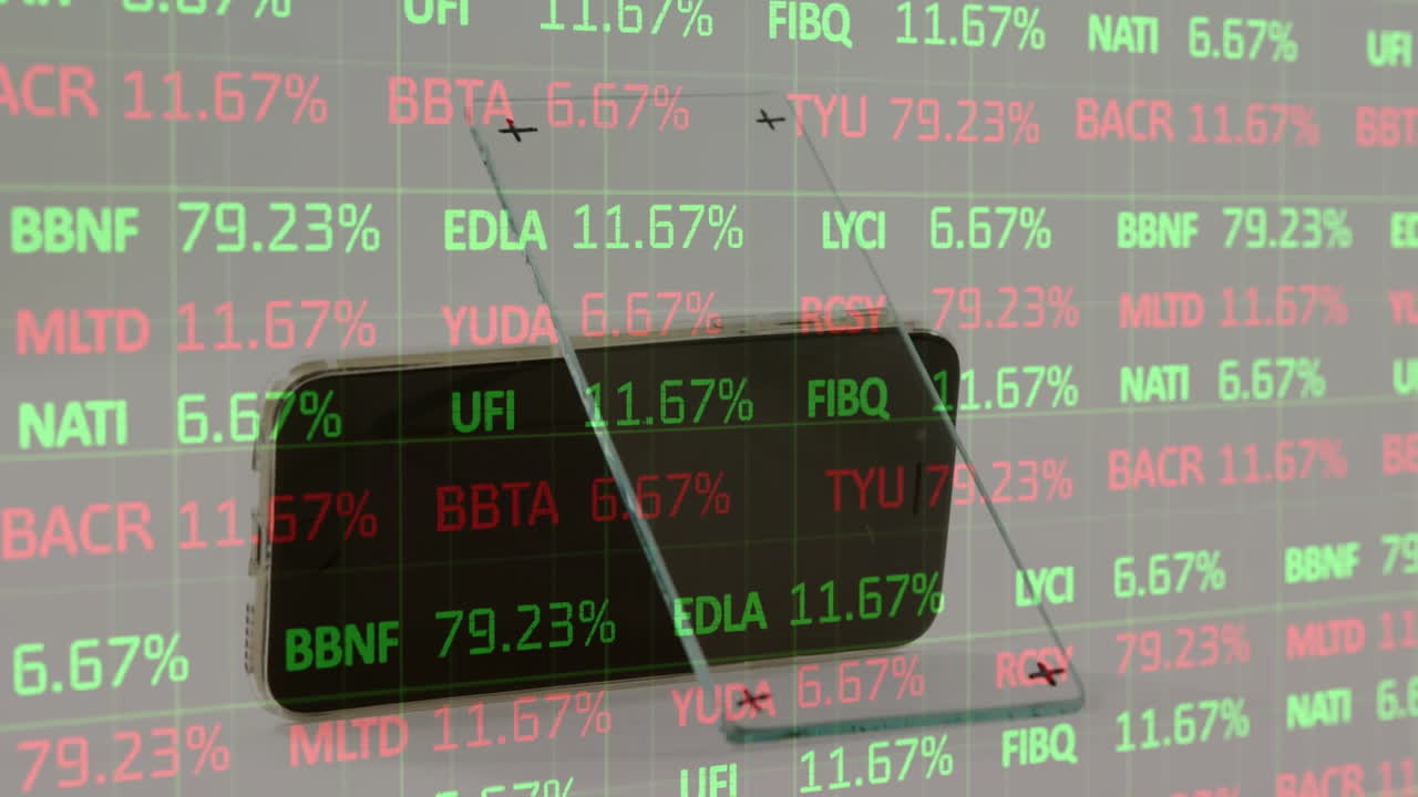 Animazione di statistiche ed elaborazione dati sullo smartphone