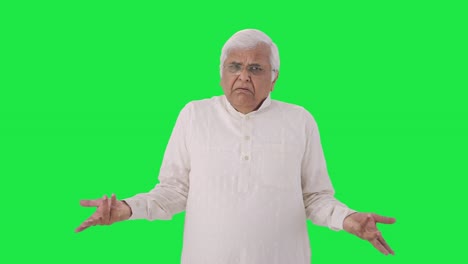 Confused-Indian-old-man-asking-what-question-Green-screen