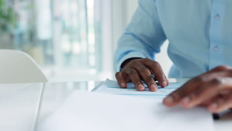 man hands signing, writing