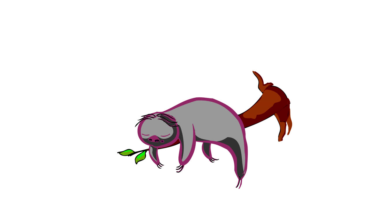 Cartoon Animals Animation 04