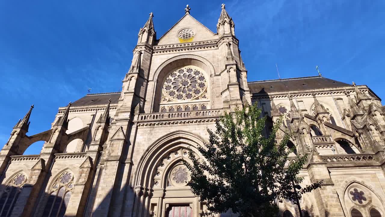 Basilica of Saint-Aubin in Notre-Dame de Bonne-Nouvelle, Rennes, France