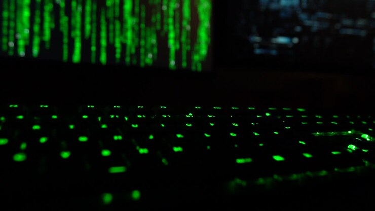 Cybersecurity koncept