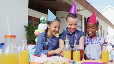 group of happy friends using digital tablet 4k