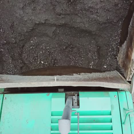 asphalt road under construction