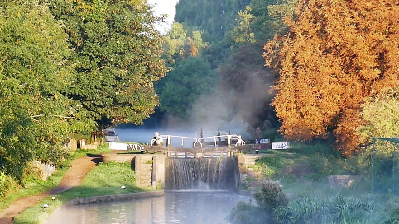 Came across this little magical smokey moment along a canal