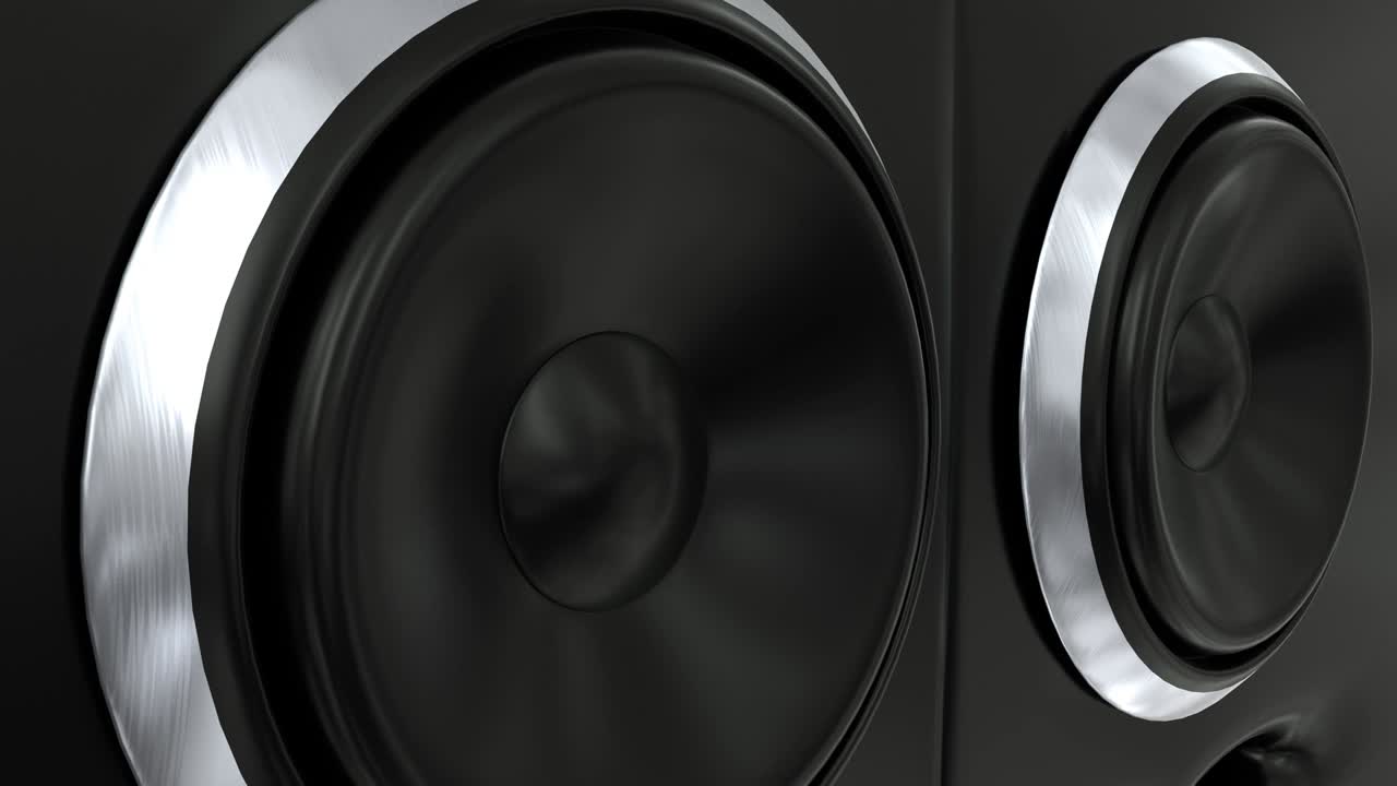 스피커 음악 진동 하위 콘 베이스 클럽 스피커 사운드  박스 4k