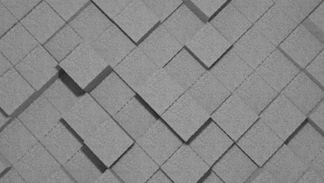 Geometrisches-Muster-Der-3D-Würfel-Aus-Beton-Oder-Stein