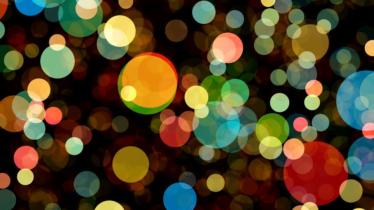 많은 모션 다채로운 흐릿한 보케 배경