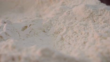 pile of flour