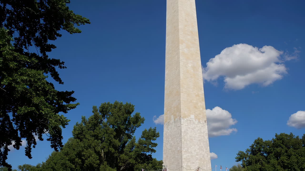 Washington Monument on a Sunny Day
