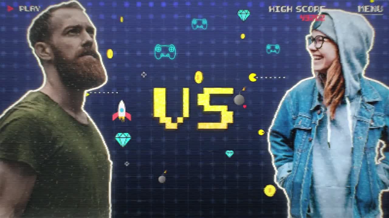 8 Bit Old Game Opener