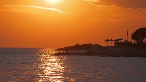 porec view at evening