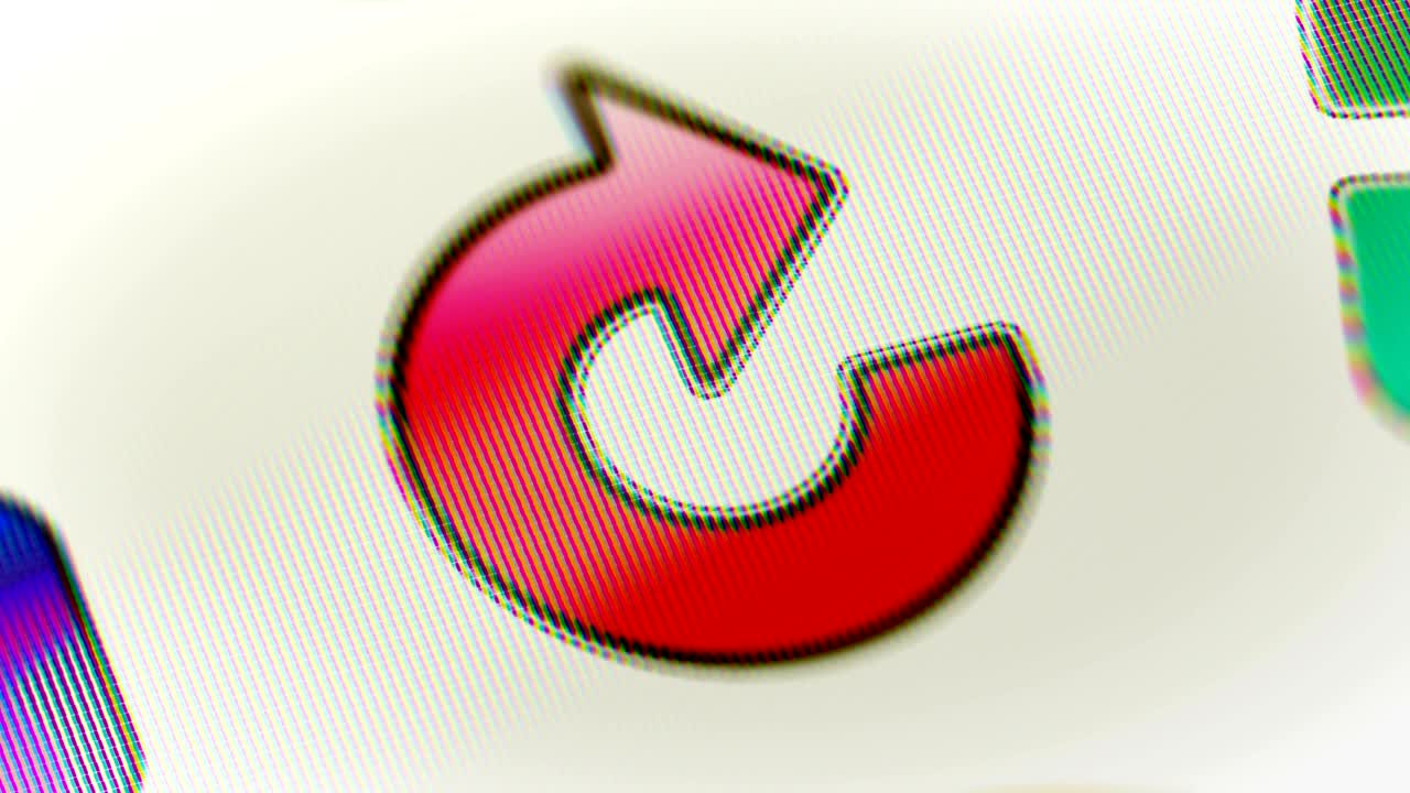 el icono de repetición en la pantalla.