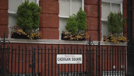 london's upscale oasis: captivating cadogan square in all its elegance