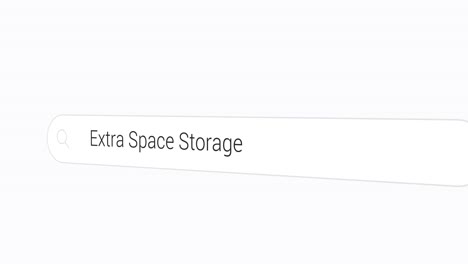 typing extra space storage on the search engine