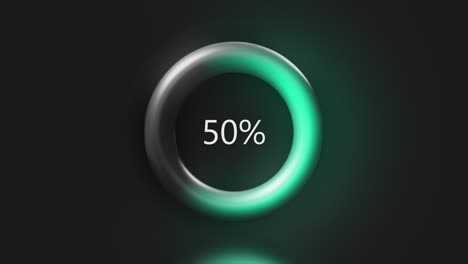 green circle progress bar