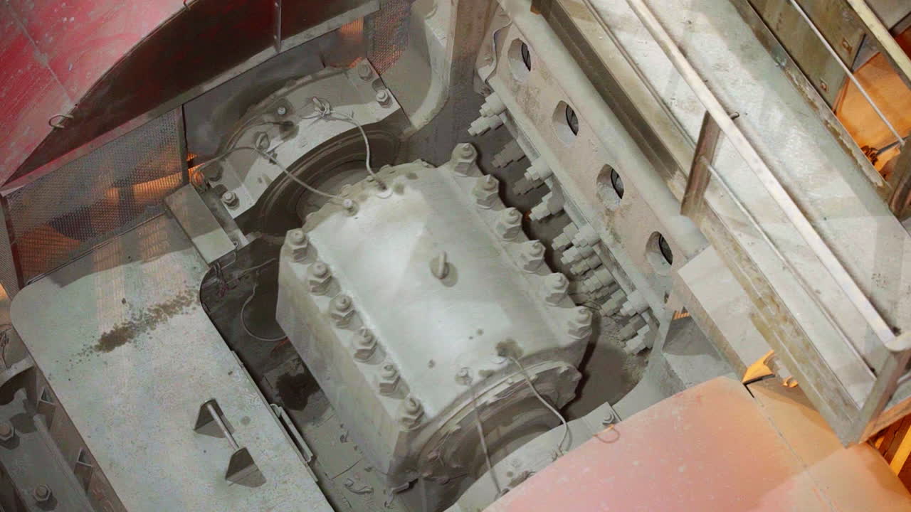 산업 기계 부품 뷰