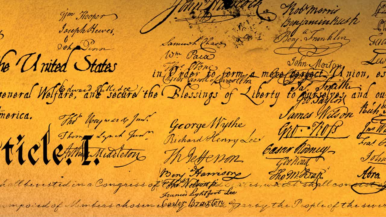 письменная конституция соединенных штатов 4k