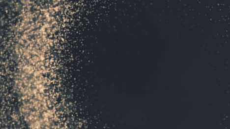 abstract glowing plus particles background