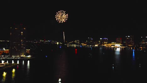 mesmerizing forward flight into the heart of the july 4th celebration in norfolk, virginia