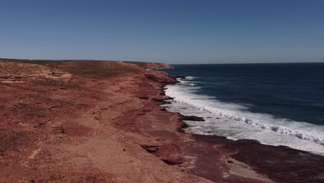 red bluff es una visita obligada en kalbarri, un pequeño pueblo ubicado en el oeste de australia.