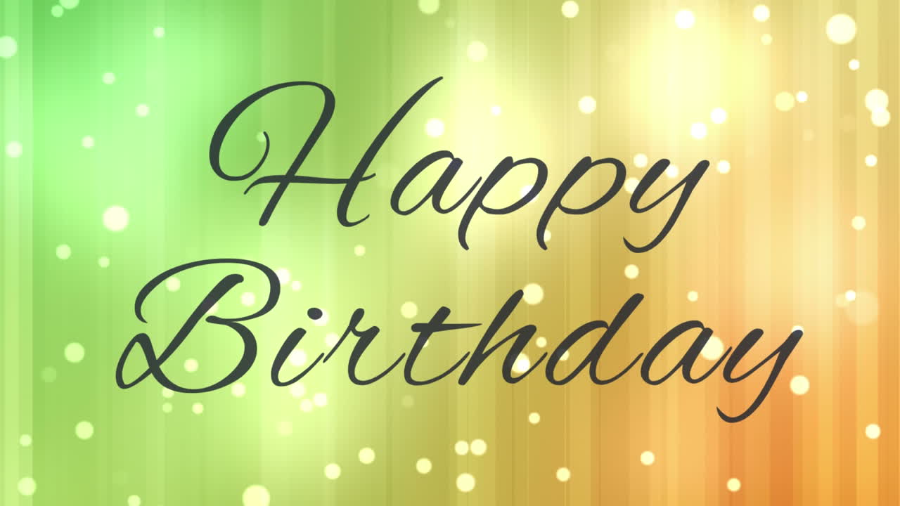 animación de feliz cumpleaños