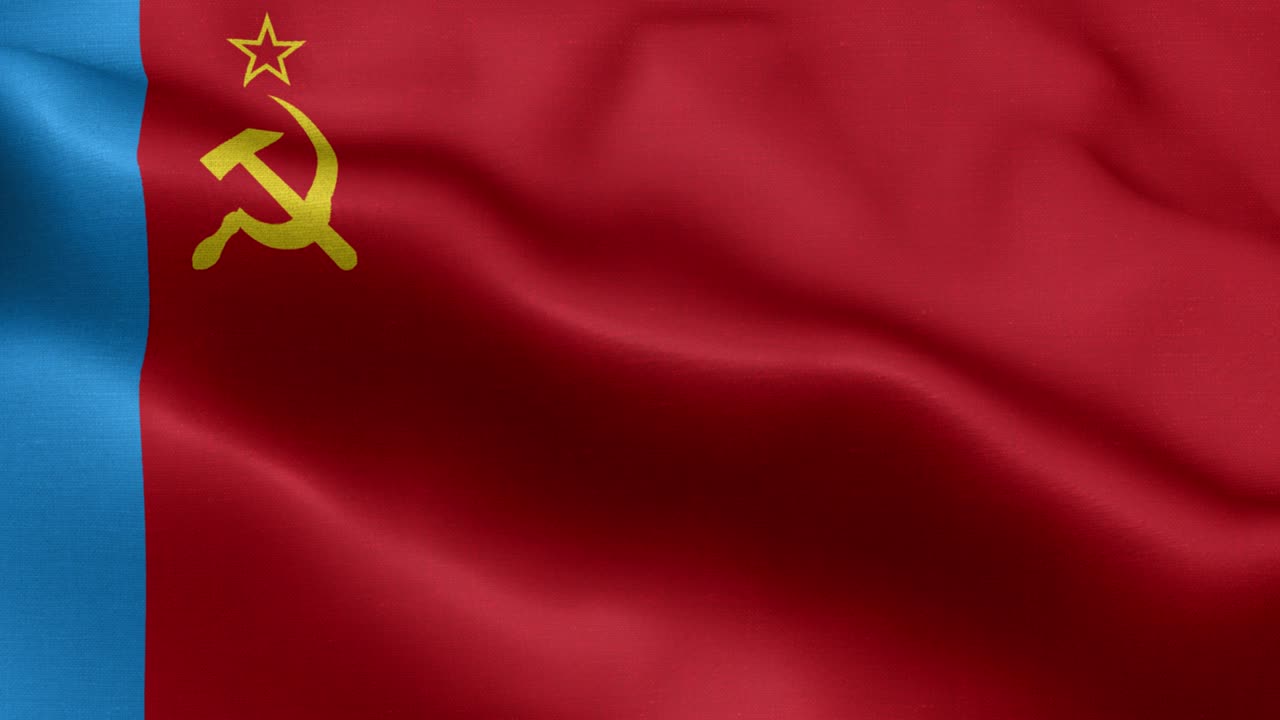 bandera de la república socialista federativa soviética rusa - banderas de las repúblicas soviéticas - bandeira de la antigua urss - las banderas de las republicas socialistas soviéticas eran todas versiones desfiguradas de la bandera de la unión soviética, que presentaba un martillo y una hoz doradas.