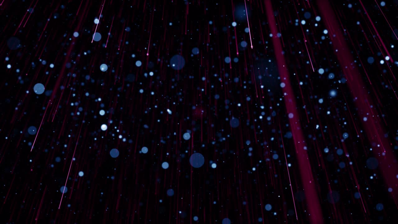 Particles dust abstract light bokeh motion titles cinematic background loop