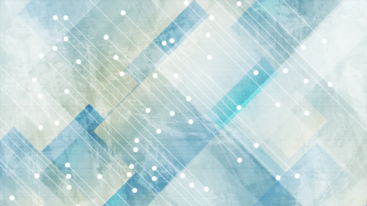 Abstract grunge geometric motion background with circuit board lines