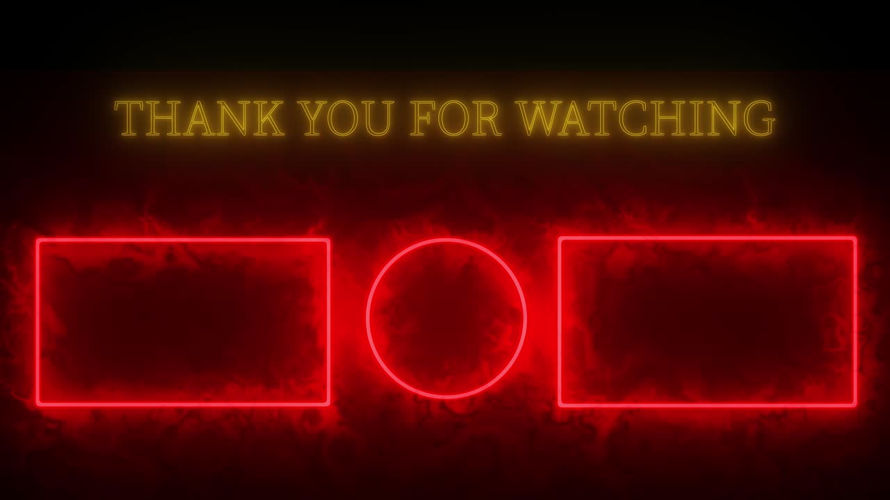 반이는 끝 카드 끝 화면 모션 그래픽