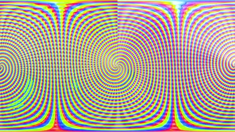 psychedelic spiral patterns in vivid colors colorful optical illusion