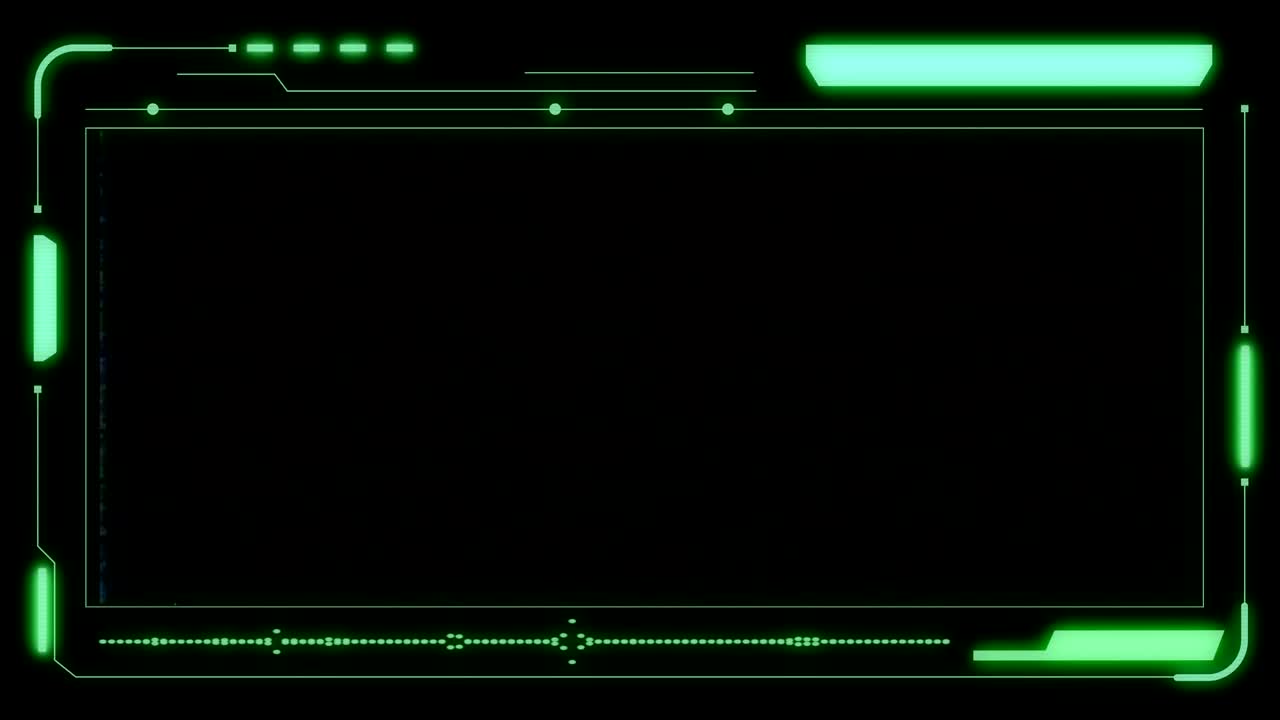 HUD Futuristic Elements Interface Display Panel