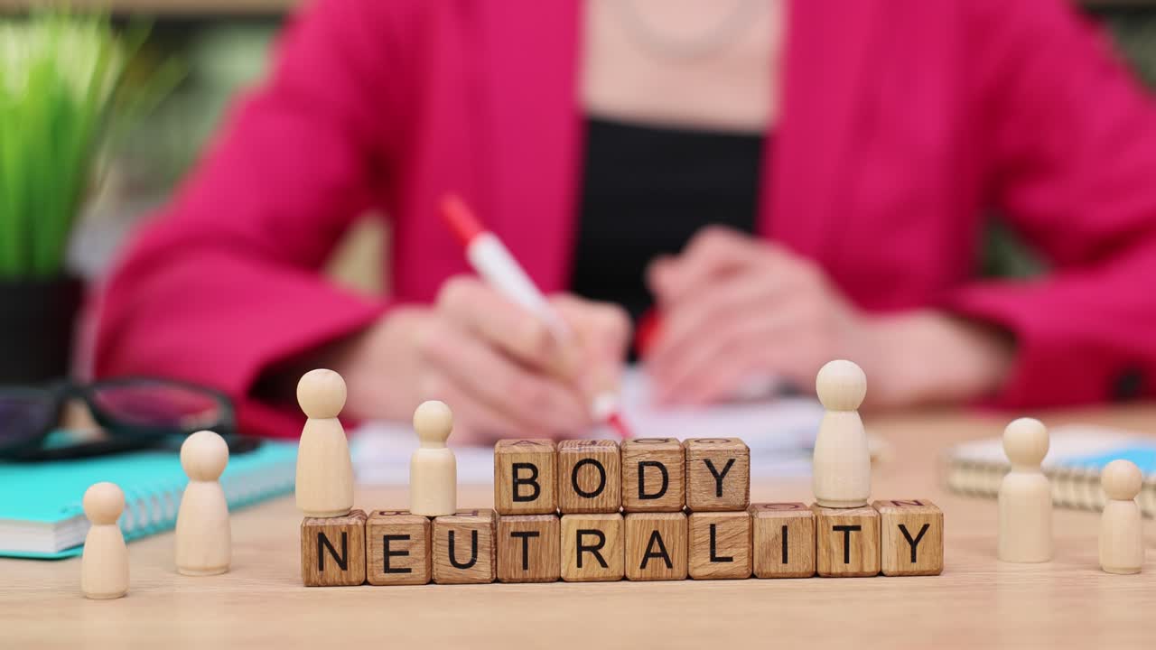 Image representing body neutrality and self-acceptance