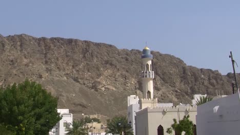 Mezquita-En-Muscat,-Omán,-Oriente-Medio