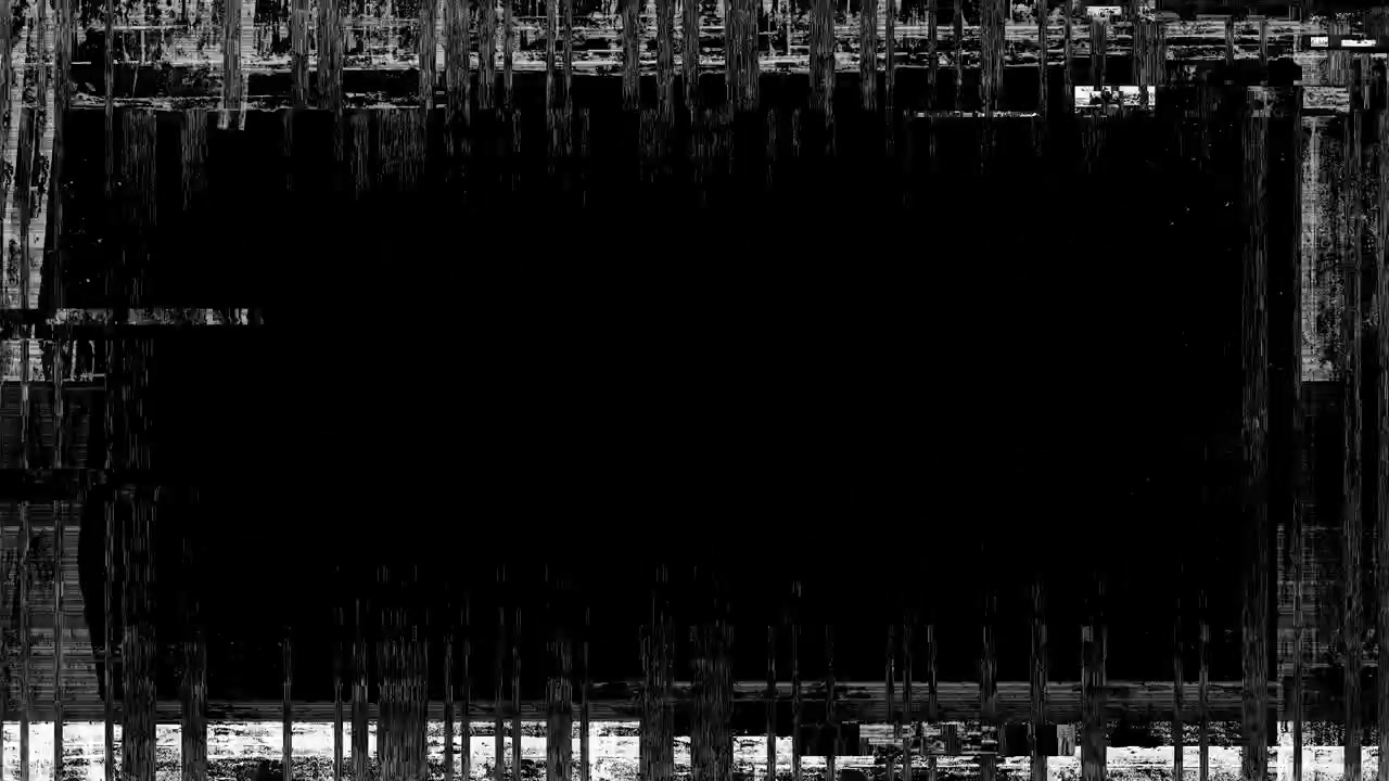 Signal tearing heavy distortion blocks broadcast l collapse glitch texture effect intense digital