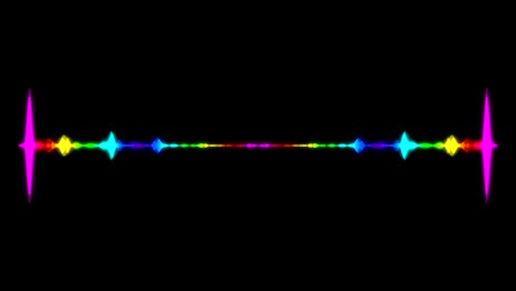 abstract audio visualizador ecualizador. telón de fondo de la ilustración digital