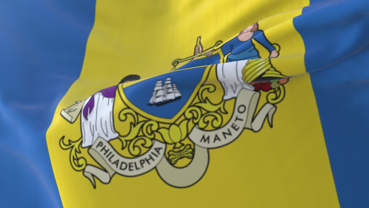 필라델피아 의 국기, 미국 의 도시 - 루프