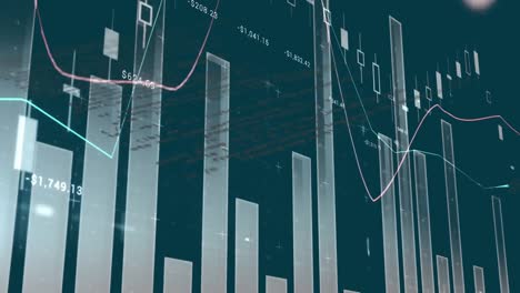 Animation-of-statistics-and-financial-data-processing