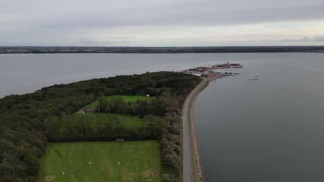 Drohnenaufnahmen-Von-Øreodde-Am-Nykøbing-Mors