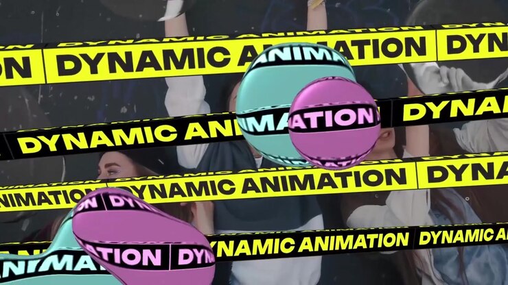 Dynamic Kinetic Typography and Abstract 3D Elements Over Youth Lifestyle