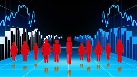 gender icons and graphs
