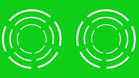 circle rotation split pop animation motion graphics