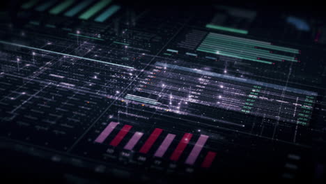 visuales de datos dinámicos para gráficos de información de negocios, gráficos animados y conocimientos basados en datos para una maqueta de reunión de negocios