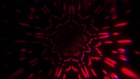 el túnel vj abstracto creativo