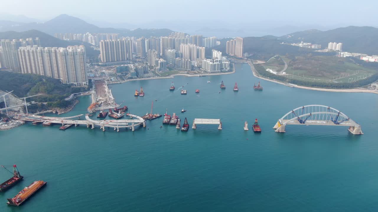 enlace cruzado de la bahía de hong kong, 1