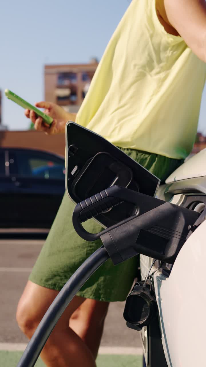 carga de un vehículo eléctrico