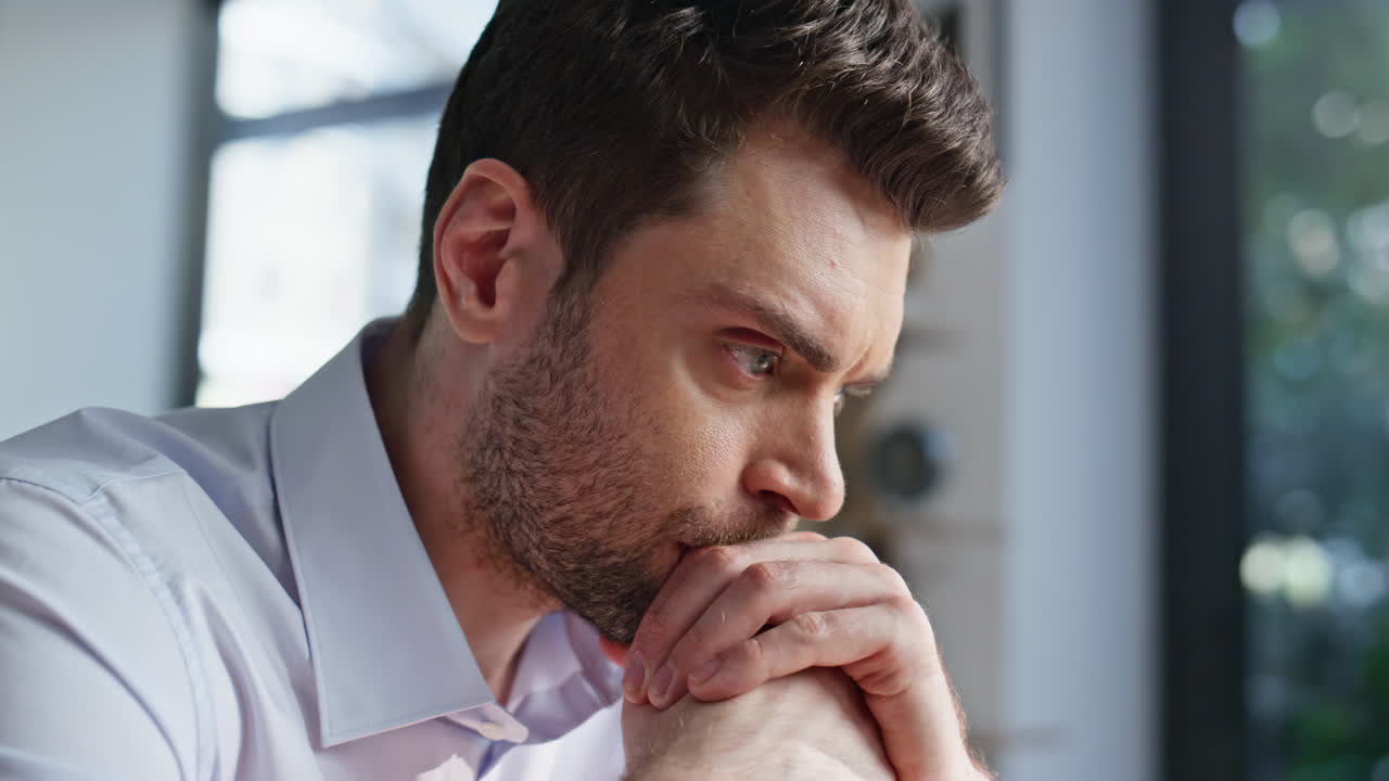 Professional businessman typing laptop office busy of corporate planning closeup