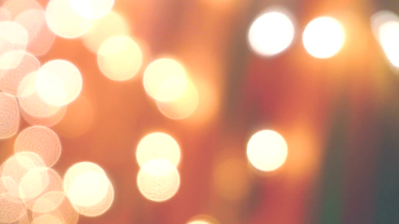 motion of light bokeh blink abstract blur background. 4k footage