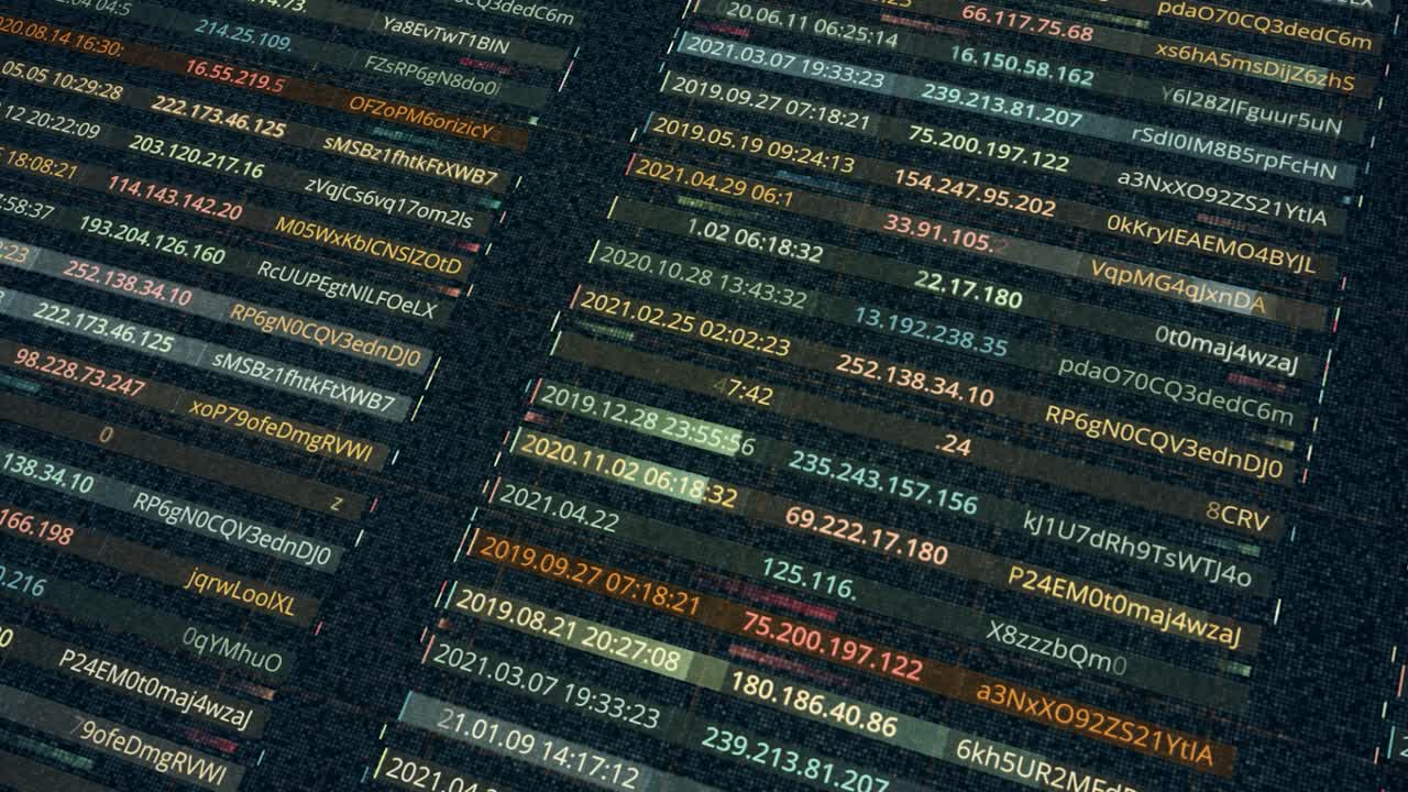 Computer Code Display